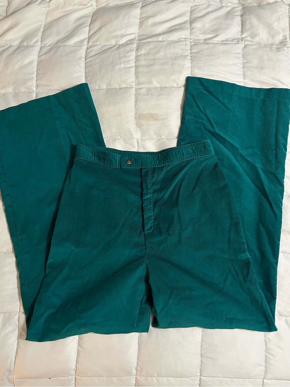 Vintage 70’s Levi’s High Waist Wide Leg Corduroy Pants